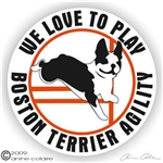 Boston Terrier Decal