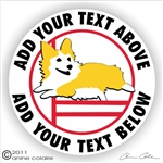 Corgi Decal