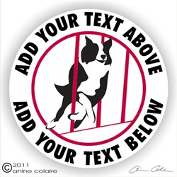 Border Collie Decal