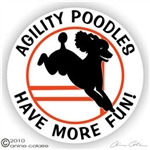 Poodle Decal