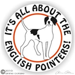 English Pointer Decal