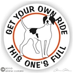 English Pointer Decal