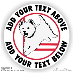 Westie Decal