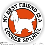 Cocker Spaniel Decal