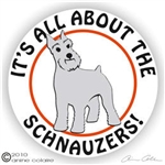 Schnauzer Decal