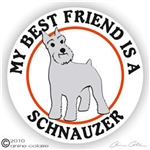 Schnauzer Decal