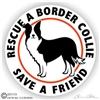 Border Collie Decal