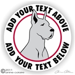 Great Dane Decal