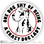 Great Dane Decal