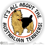 Australian Terrier Decal