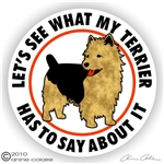 Australian Terrier Decal