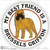 Brussels Griffon Decal