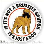 Brussels Griffon Decal