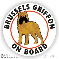Brussels Griffon Decal