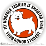 Norfolk Terrier Decal