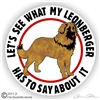 Leonberger Decal