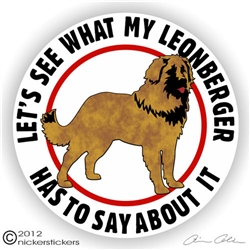 Leonberger Decal