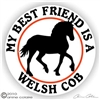 Welsh Cob Horse Trailer Decal