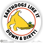 Earthdog Decal