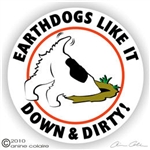 Earthdog Decal