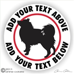 German Spitz Decal