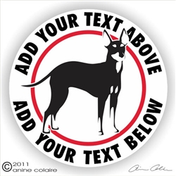 Manchester Terrier Decal