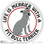 Pit Bull Terrier Decal