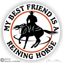 Horse Reiner Horse Trailer Window Decal