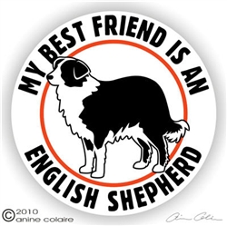 English Shepherd Decal