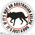 Australian Kelpie Decal