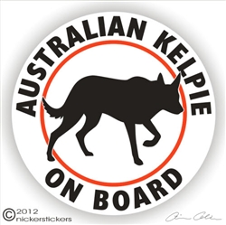 Australian Kelpie Decal