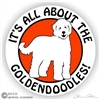 Goldendoodle Decal