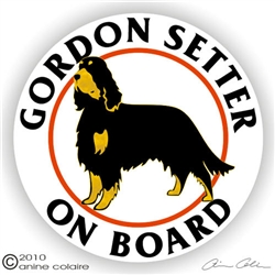 Gordon Setter Decal