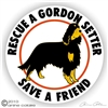 Gordon Setter Decal