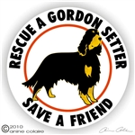 Gordon Setter Decal