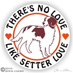 Irish Setter Decal