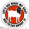 Boer Goat Decal