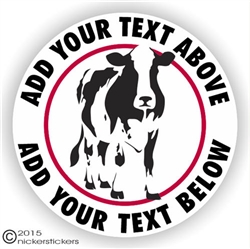 Holstein Cow Window Sticker