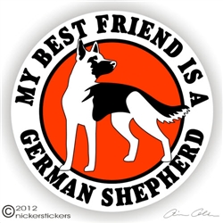 German Shepherd Decal