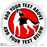 German Shepherd Decal