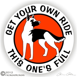 German Shepherd Decal