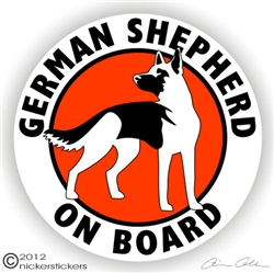 German Shepherd Decal