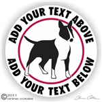 Bull Terrier Decal