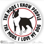 Bull Terrier Decal