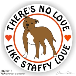 Staffordshire Terrier Decal