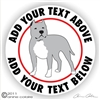 Staffordshire Terrier Decal