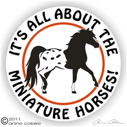 Mini Horse Appy Vinyl Decal