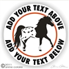 Mini Horse Appy Vinyl Decal