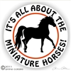 Mini Horse Solid Vinyl Decal