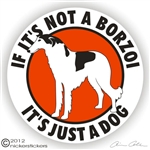 Borzoi Decal